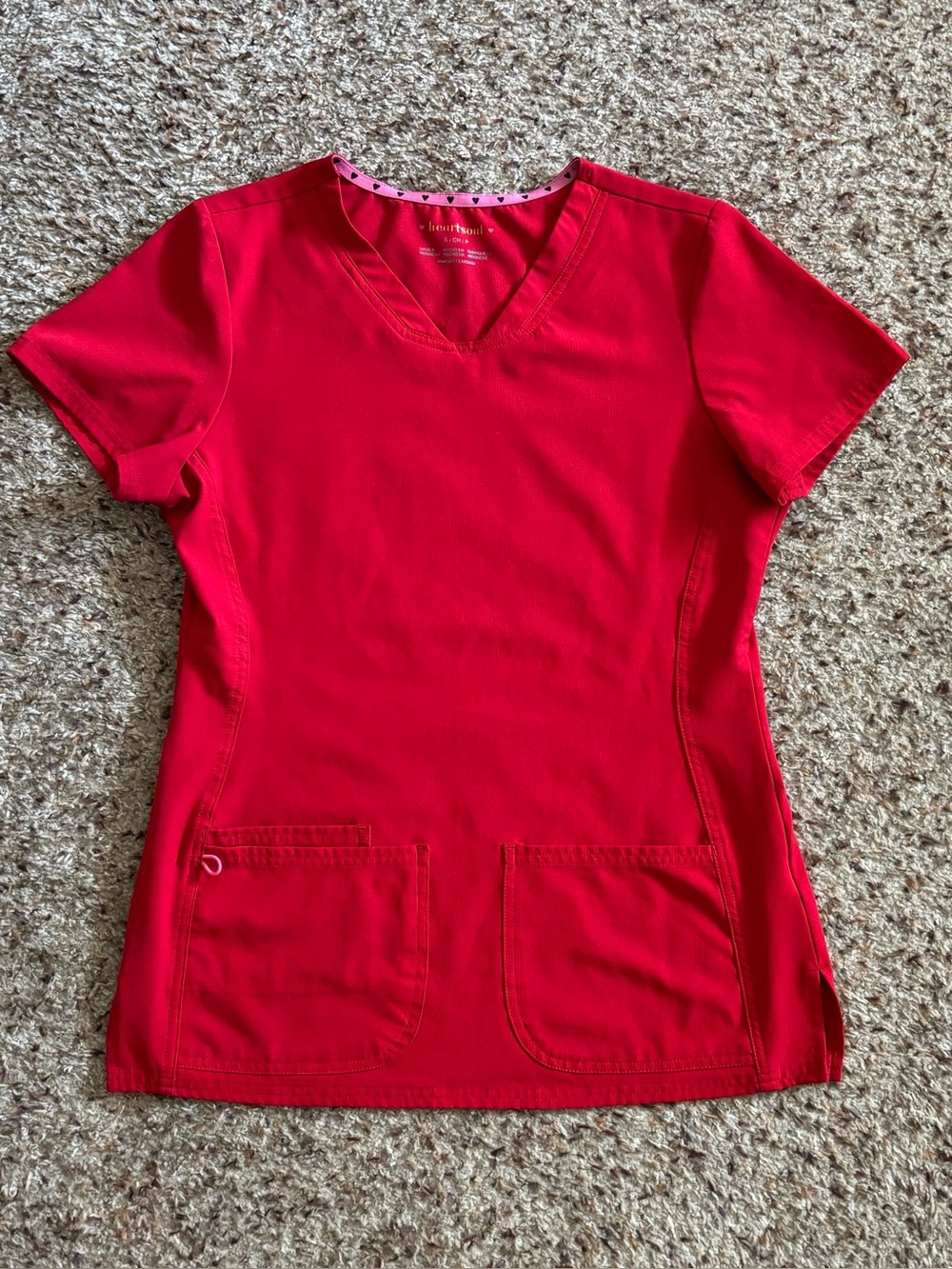 Heartsoul Pitter-Pat V-Neck Scrub Top